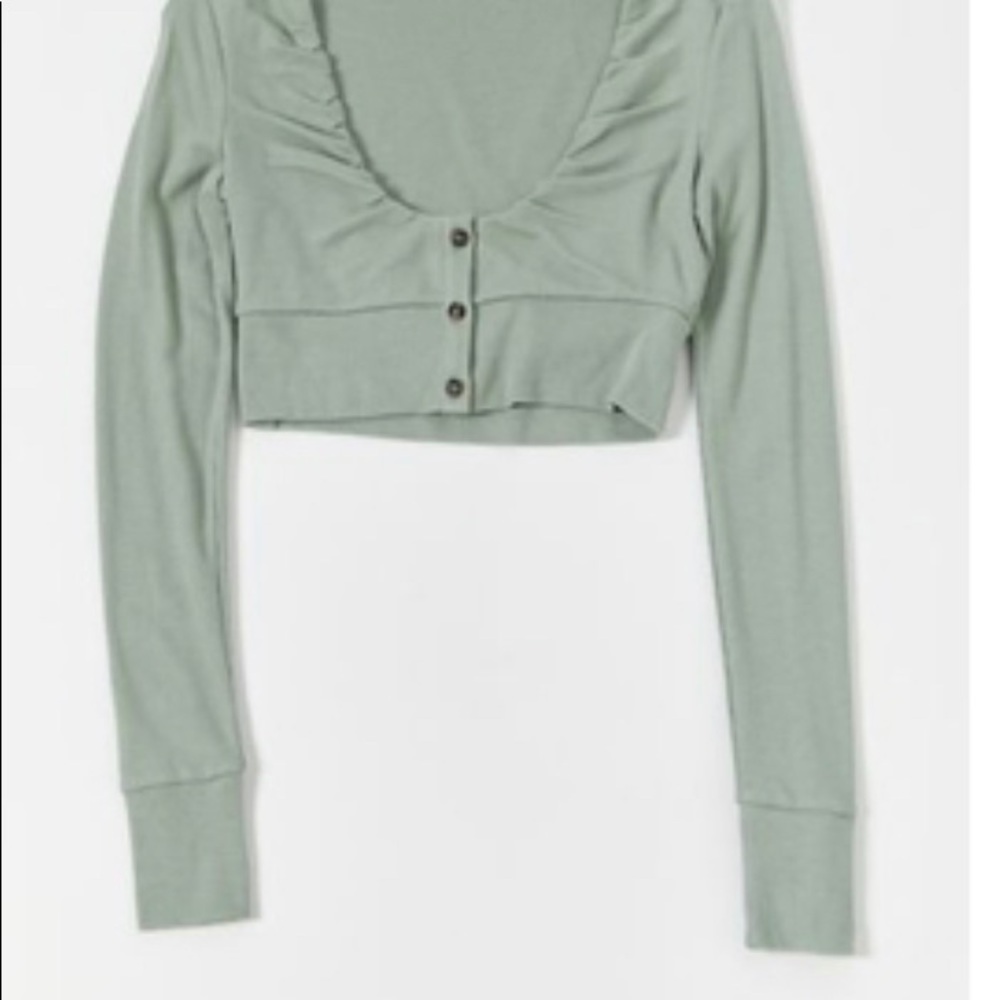 UO Out from Under Briar crop top